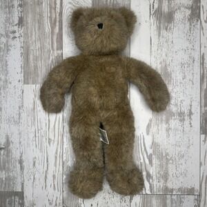 Vintage Build-A-Bear Teddy Bear Plush Stuffed Animal 18" Toy Flannel Outfit